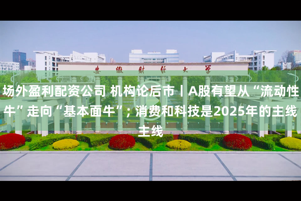 场外盈利配资公司 机构论后市丨A股有望从“流动性牛”走向“基本面牛”; 消费和科技是2025年的主线